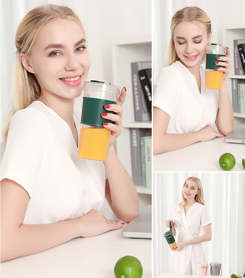 Mini USB Rechargeable Portable Electric Fruit Juicer