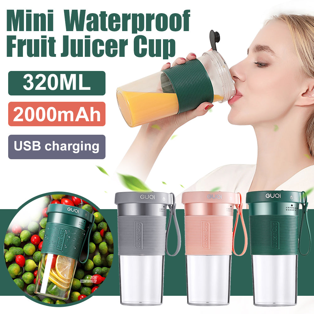 Mini USB Rechargeable Portable Electric Fruit Juicer