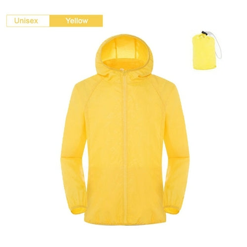 Rain Jacket Men/Women Waterproof Sun Protection