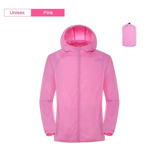 Rain Jacket Men/Women Waterproof Sun Protection