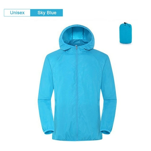 Rain Jacket Men/Women Waterproof Sun Protection