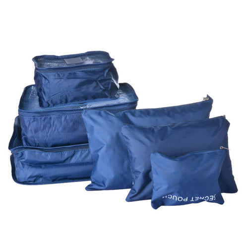 6PCs/Set Travel Storage Bag Clothes Tidy