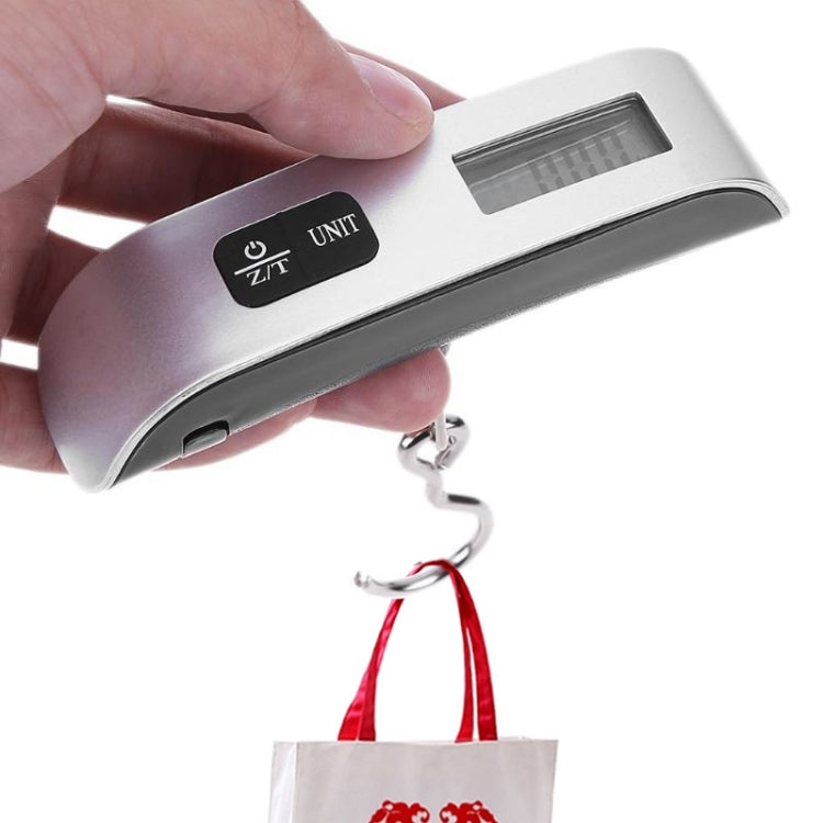 Portable LCD Digital Hanging Travel Luggage Scale 50kg x 50g
