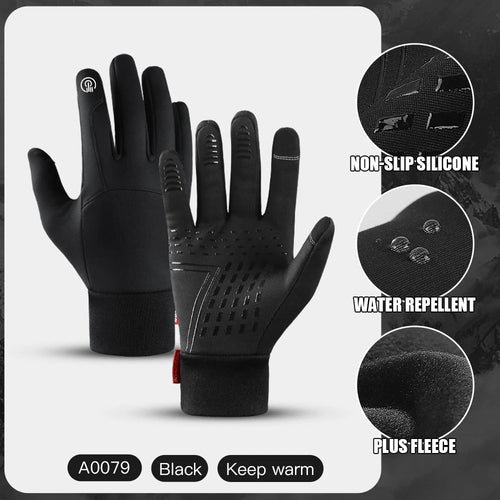 Waterproof Cycling Winter Touch Screen Gloves