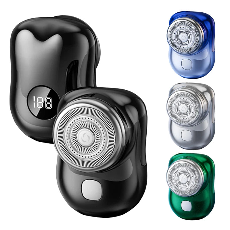 Pocket Size Rechargeable Electric Travel Shaver for Men