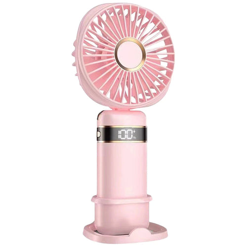 Handheld foldable Rechargeable Cooling Fan