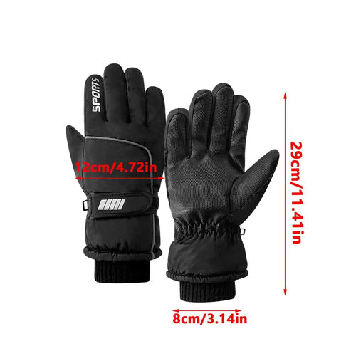 Men Winter Waterproof ski/Cycling/Motorcycle Gloves