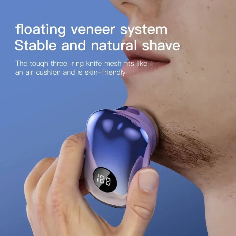 Pocket Size Rechargeable Electric Travel Shaver for Men