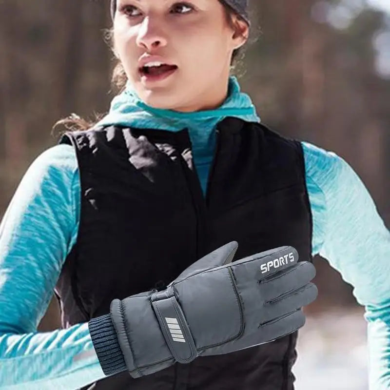 Men Winter Waterproof ski/Cycling/Motorcycle Gloves