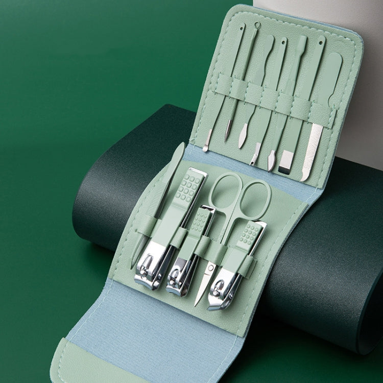 Manicure 12 in 1 Green Convenience Tools Cutting Nails