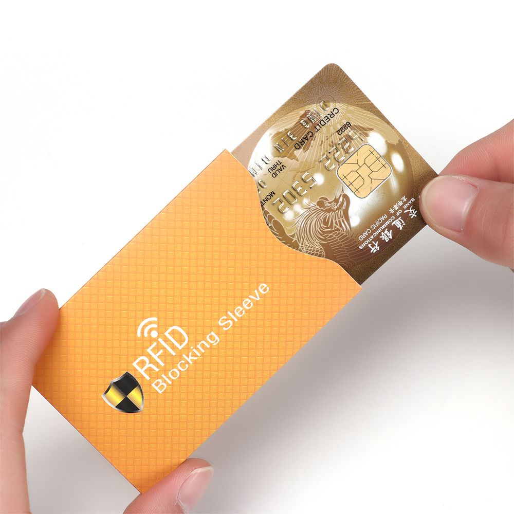 Anti Theft RFID Credit Card Protector Card Case - 5Pcs