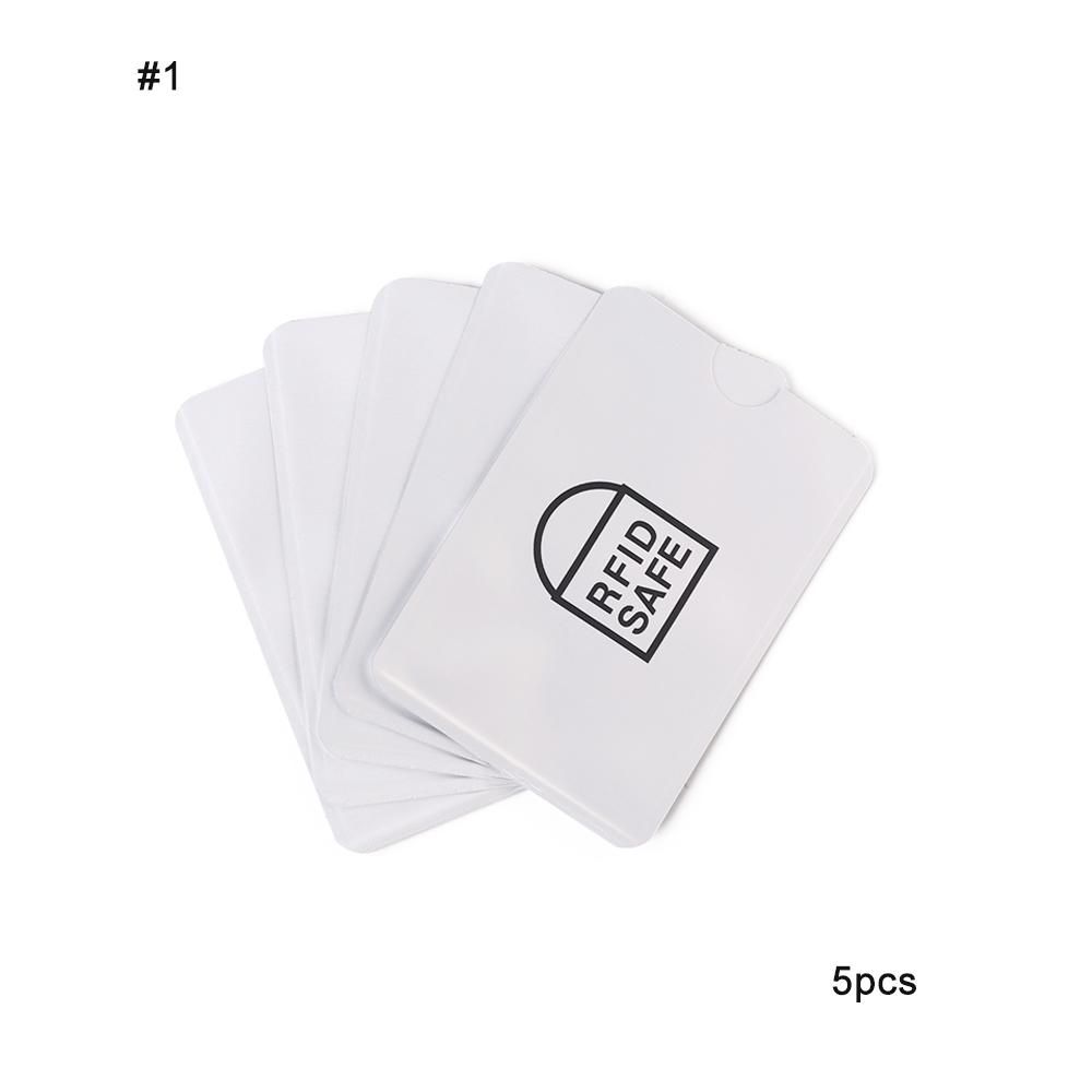 Anti Theft RFID Credit Card Protector Card Case - 5Pcs