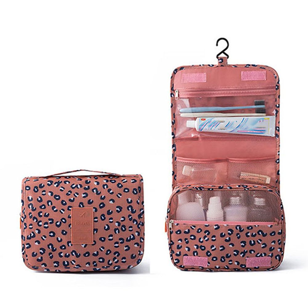 Ultimate Waterproof Travel Cosmetic Bag - Stylish Organizer with Hook