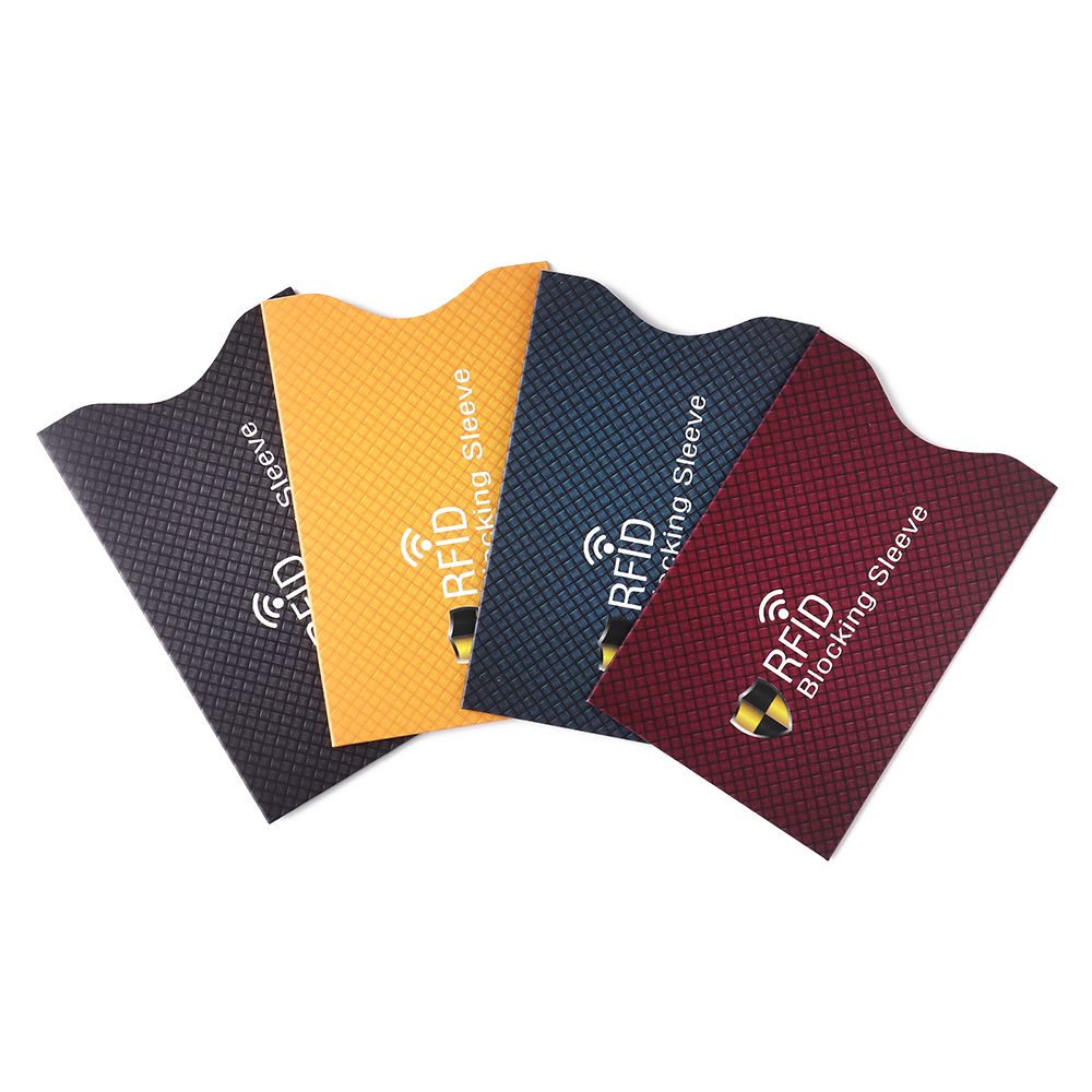 Anti Theft RFID Credit Card Protector Card Case - 5Pcs