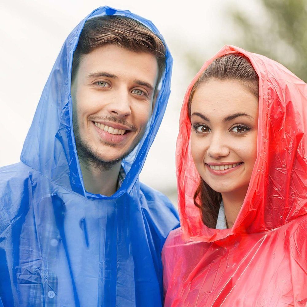 Rain Poncho Twin Pack (Any Random Colour)
