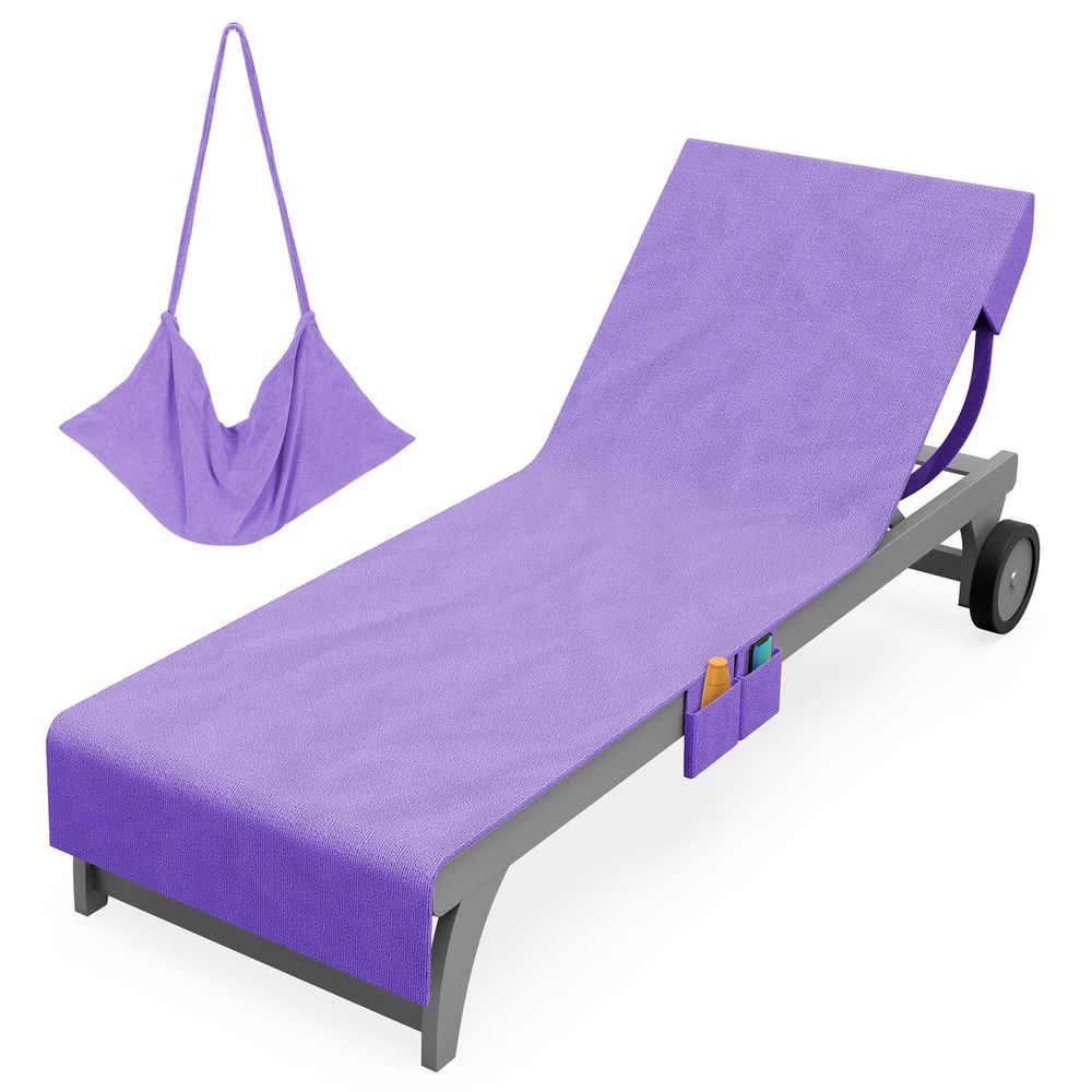 Beach Towel Carry with Pockets