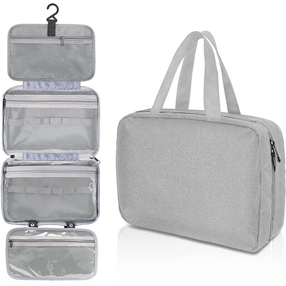 Large/Medium Folding Hanging Hook Toiletry Waterproof Bag