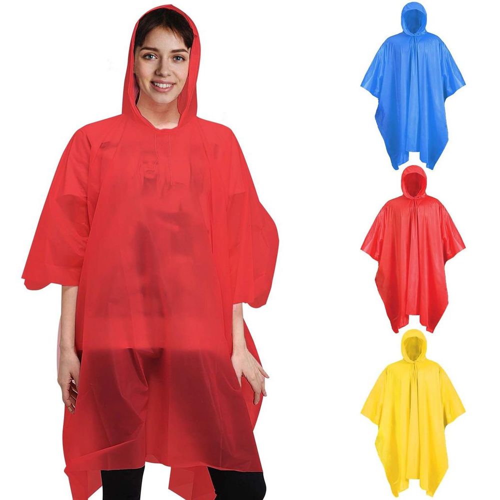 Rain Poncho Twin Pack (Any Random Colour)