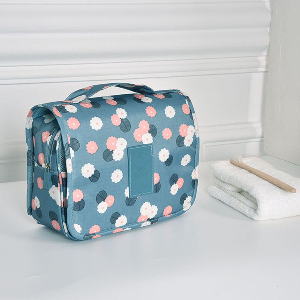 Ultimate Waterproof Travel Cosmetic Bag - Stylish Organizer with Hook