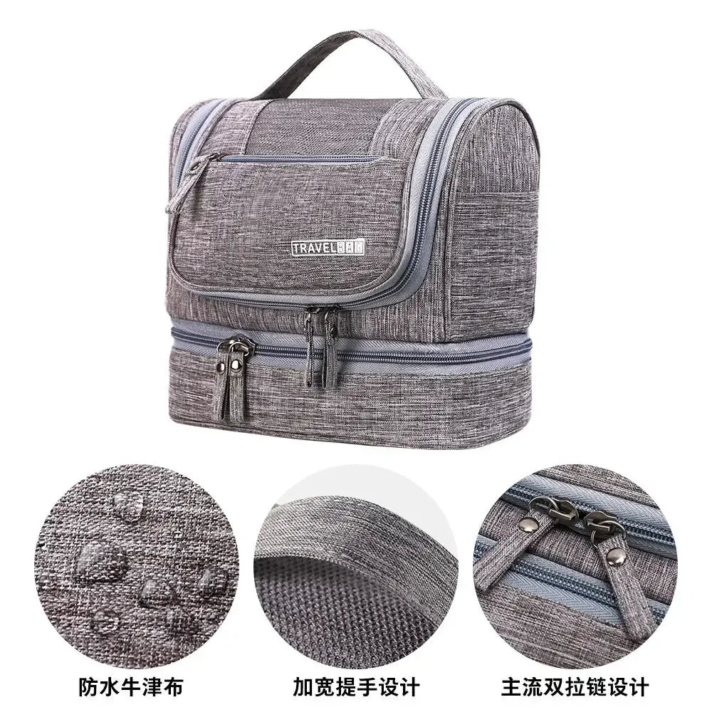 Hanging Travel Organizer Cosmetic/Toiletry Bag