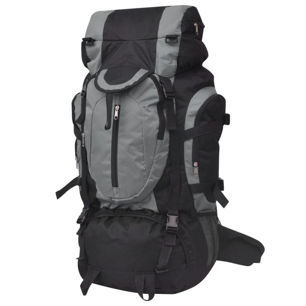 Hiking Backpack XXL 75 L Black and Green