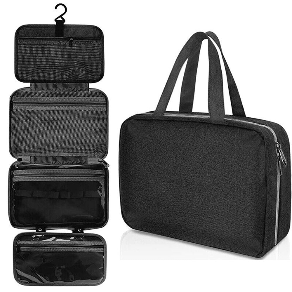 Large/Medium Folding Hanging Hook Toiletry Waterproof Bag
