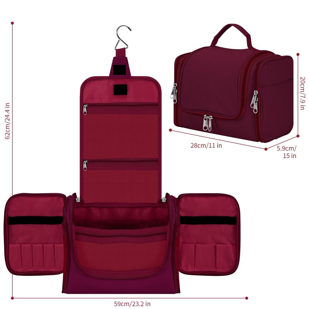 TOILETRY BAG PURPLE