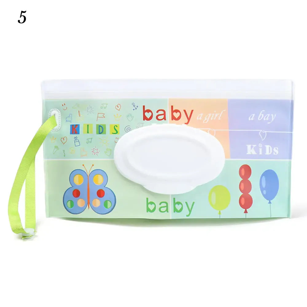 Baby Wet Wipe Refillable Pouch / Tissue Box