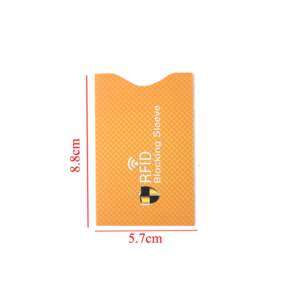 Anti Theft RFID Credit Card Protector Card Case - 5Pcs
