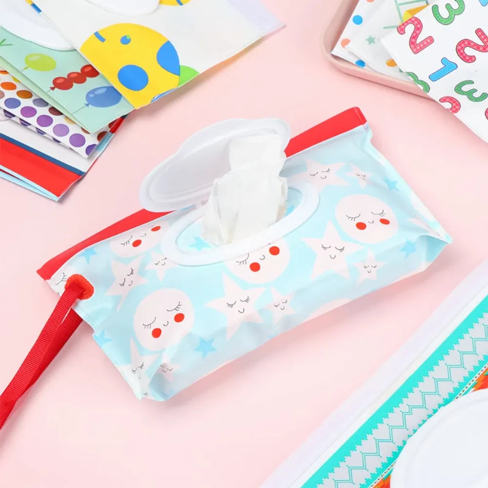 Baby Wet Wipe Refillable Pouch / Tissue Box