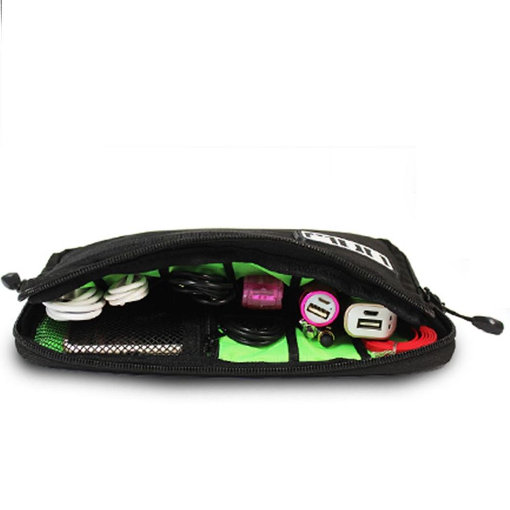 Multi-Purpose Nylon Travel Electronics Organiser Storage Bag