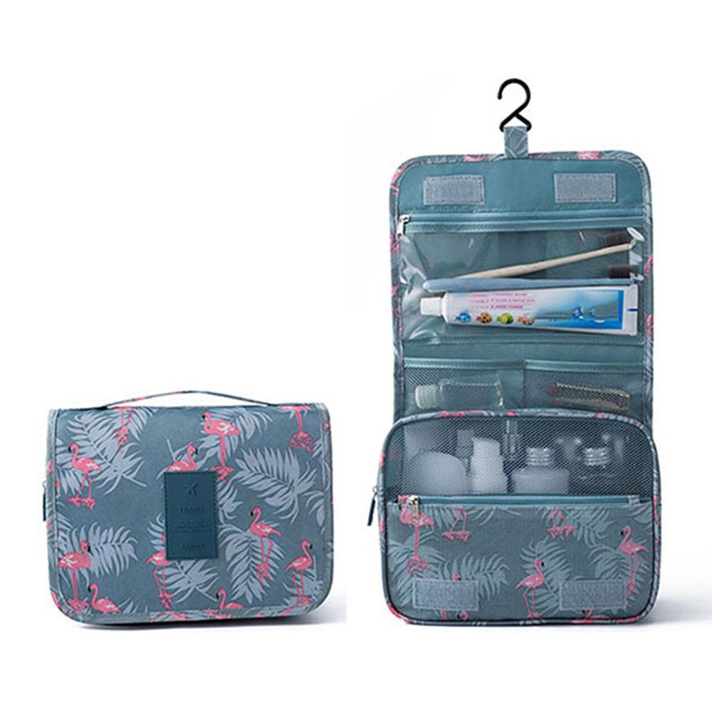 Ultimate Waterproof Travel Cosmetic Bag - Stylish Organizer with Hook