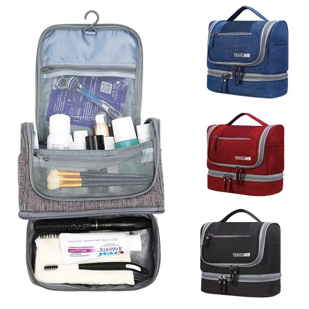Hanging Travel Organizer Cosmetic/Toiletry Bag
