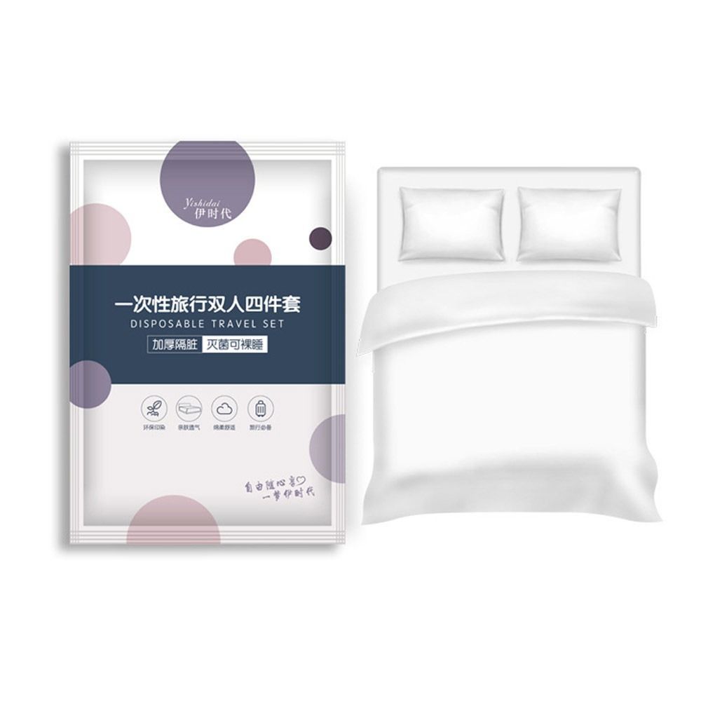 Disposable Portable Bedding Set - Travel Hotel Isolation Sheets