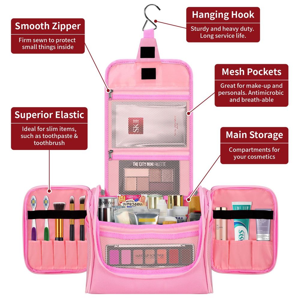 TOILETRY BAG PINK