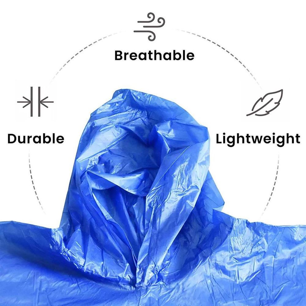 Rain Poncho Twin Pack (Any Random Colour)