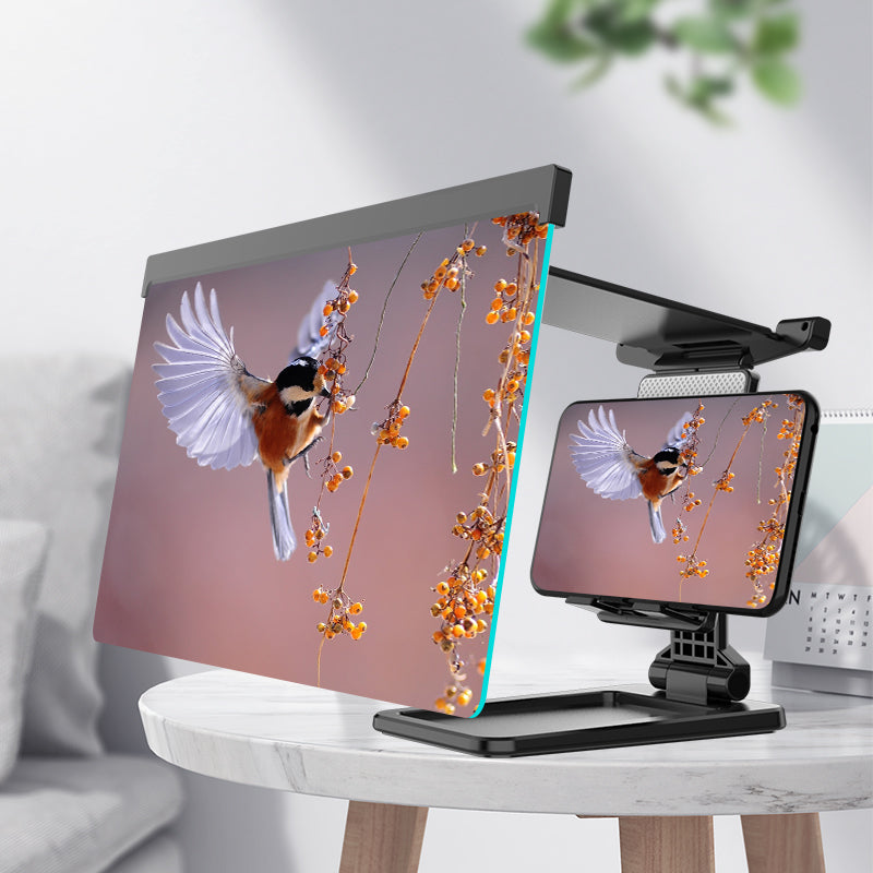 Mobile Phone Screen Amplifier - Compatible with Apple 12 Inch