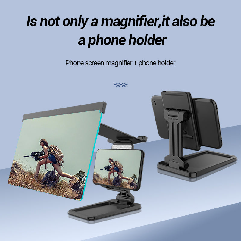 Mobile Phone Screen Amplifier - Compatible with Apple 12 Inch