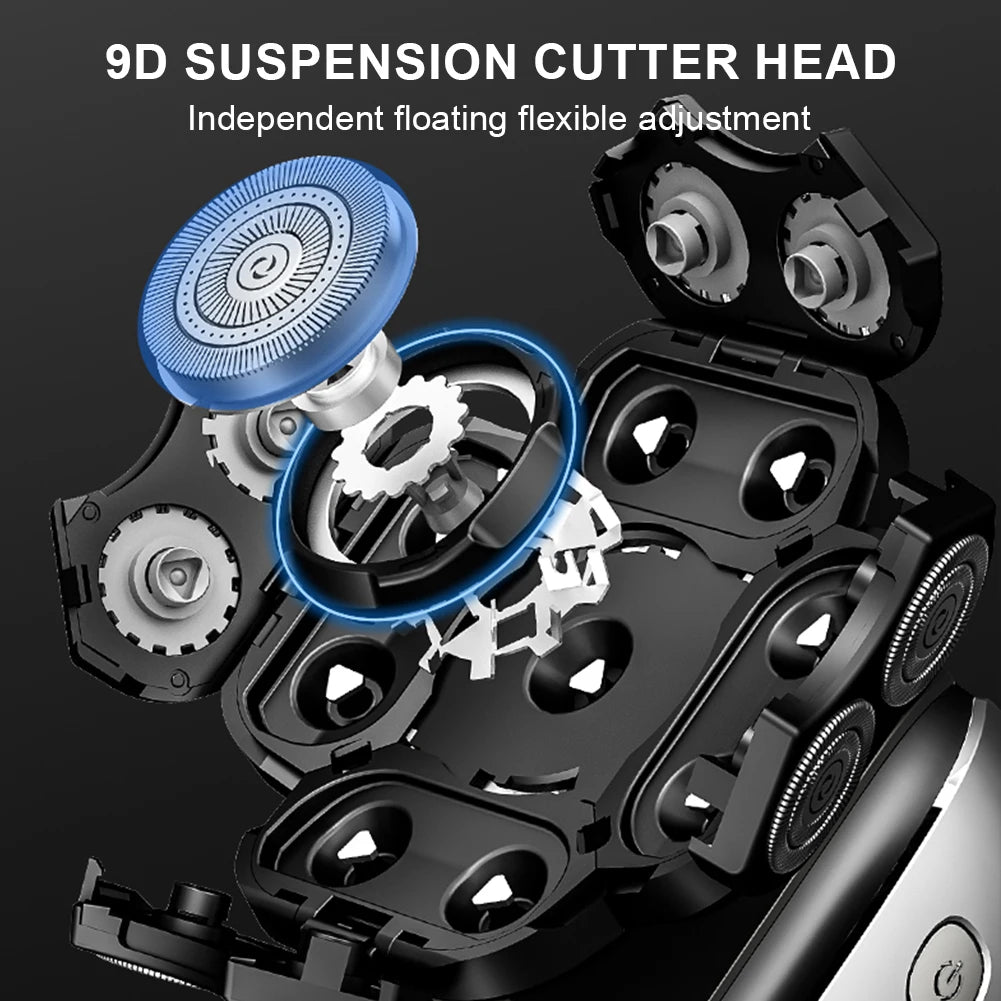 6In1 Men's Bald Head Electric Shaver
