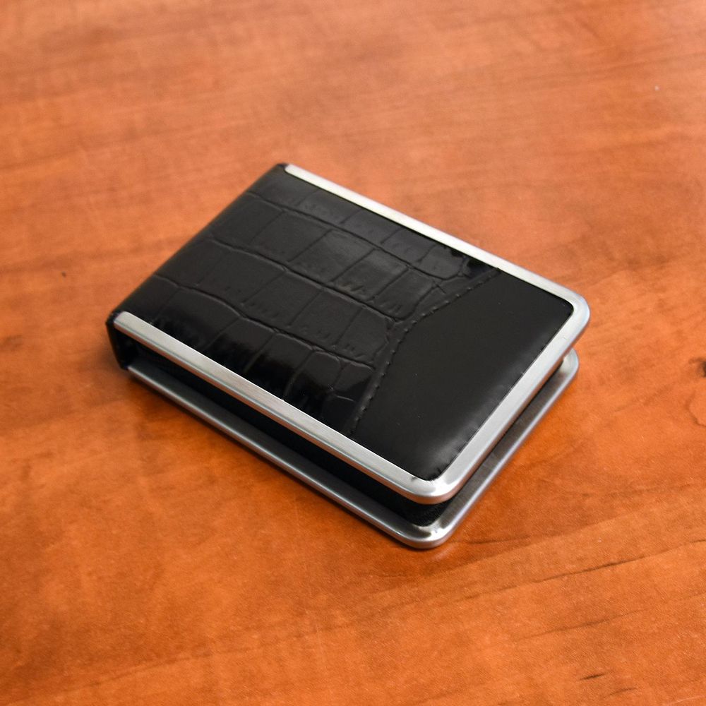 8pc Gents Manicure Set in Leather Wallet