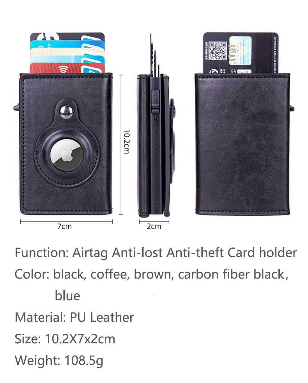 Apple Airtag Wallet Credit Card Holder