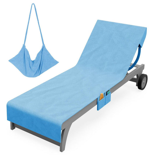 Beach Towel Carry with Pockets