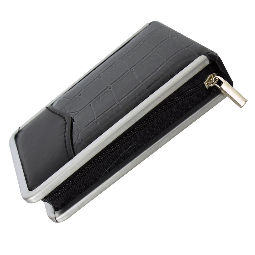 8pc Gents Manicure Set in Leather Wallet