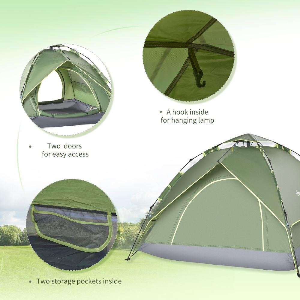 2 people Pop Up Tent Camping