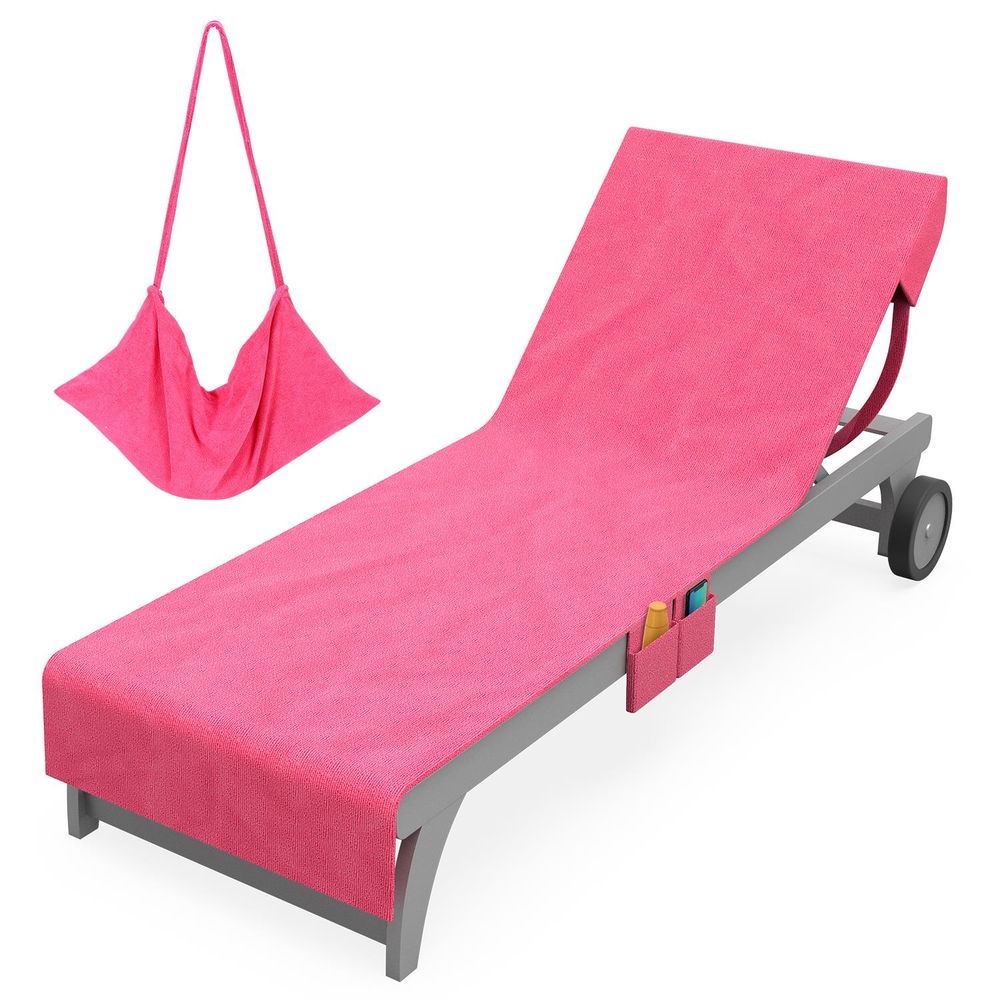 Beach Towel Carry with Pockets