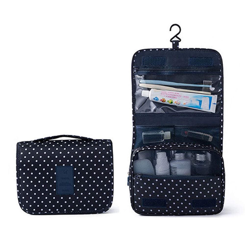 Ultimate Waterproof Travel Cosmetic Bag - Stylish Organizer with Hook