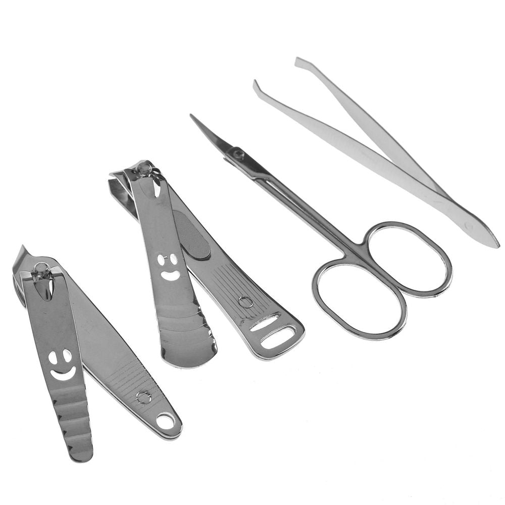 8pc Gents Manicure Set in Leather Wallet